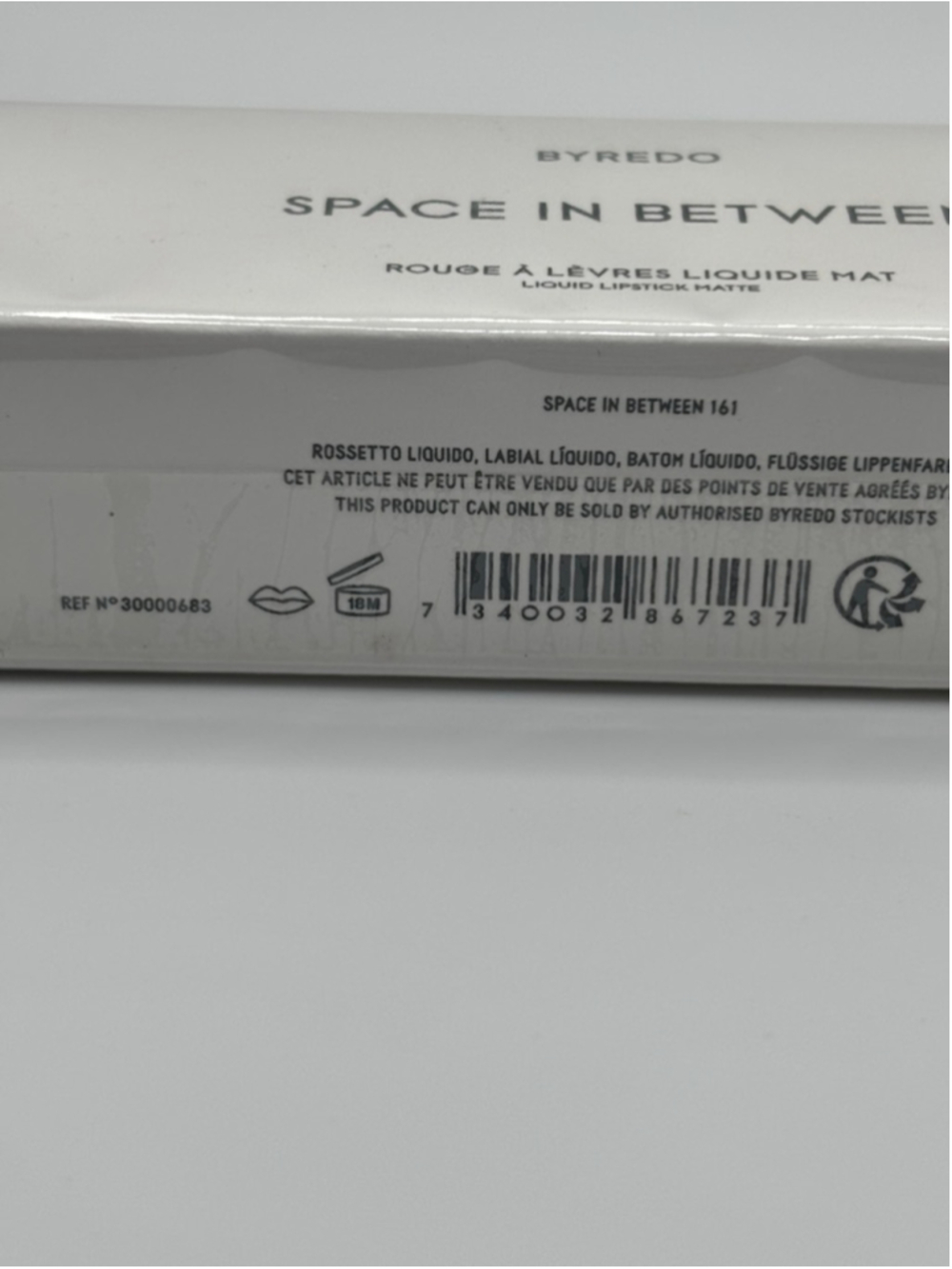 Byredo Space In Between 161 Liquid Lipstick Matte Rouge À Lèvres Liquide Mat New - Picture 8 of 8